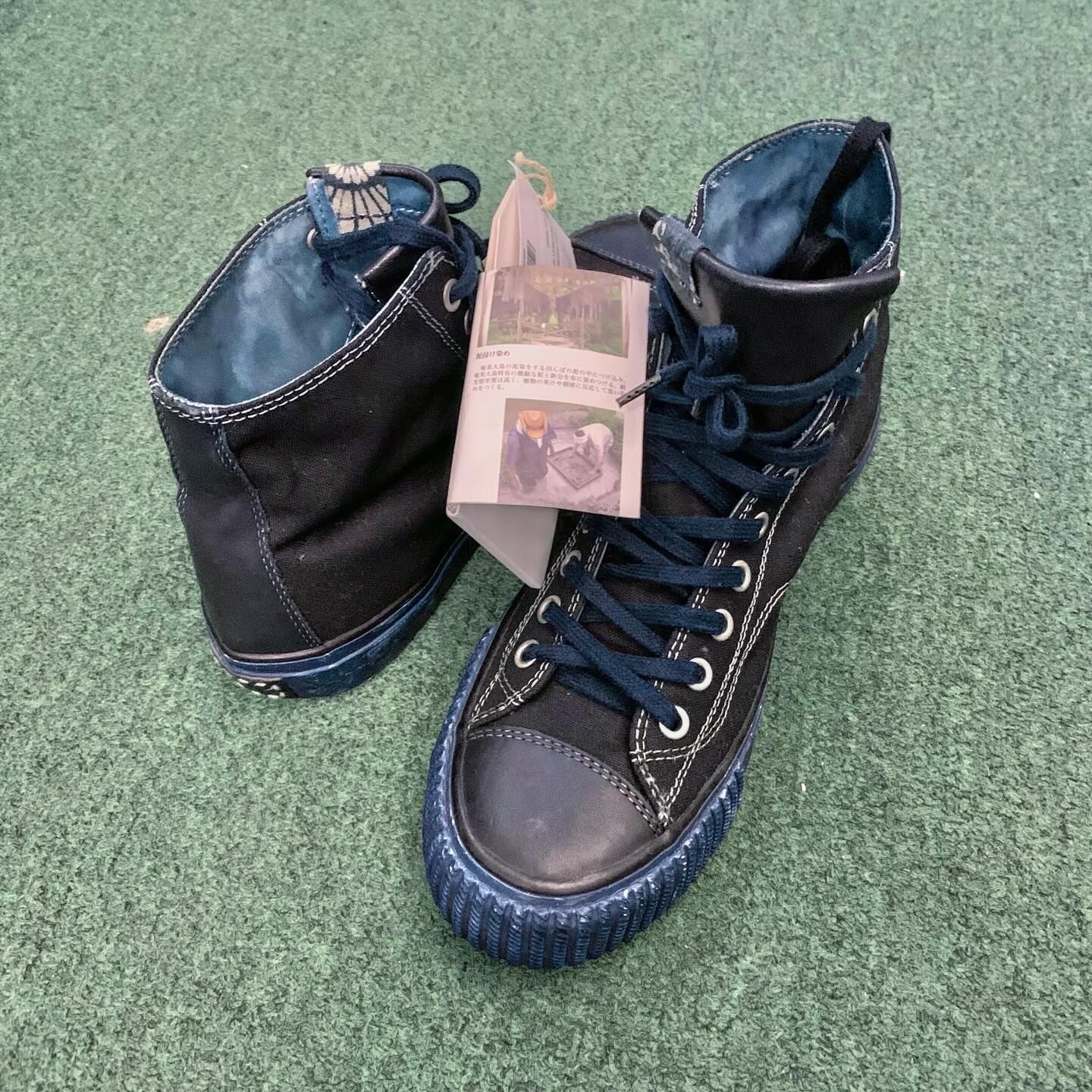 LAST PCS: VISVIM ICT SKAGWAY HI CANVAS (NATURAL DYE) 天然染 - INDIGO SIZE 9.5 IN STOCK NOW (現貨發售中)