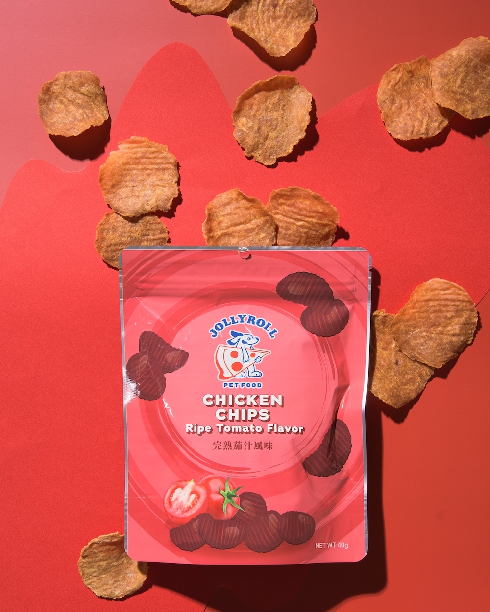 《 喜翻 JOLLYROLL 》Chips！雞肉洋芋片-完熟茄汁風味