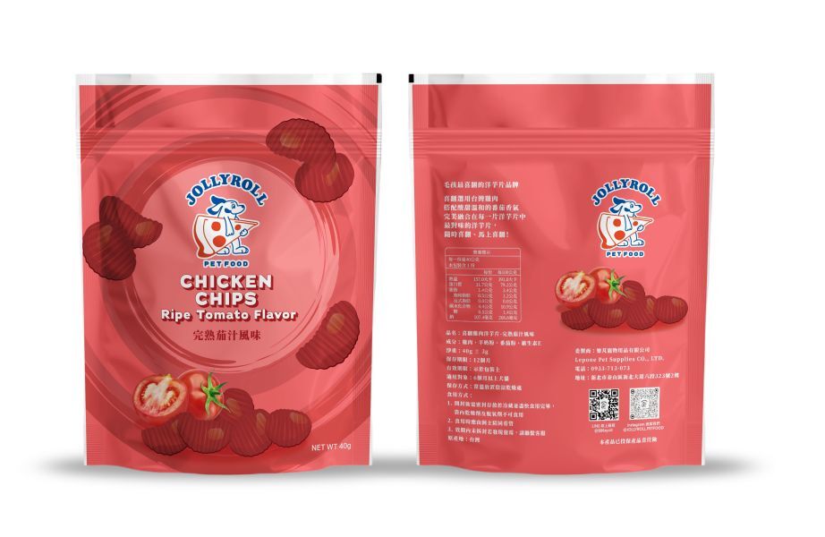 《 喜翻 JOLLYROLL 》Chips！雞肉洋芋片-完熟茄汁風味