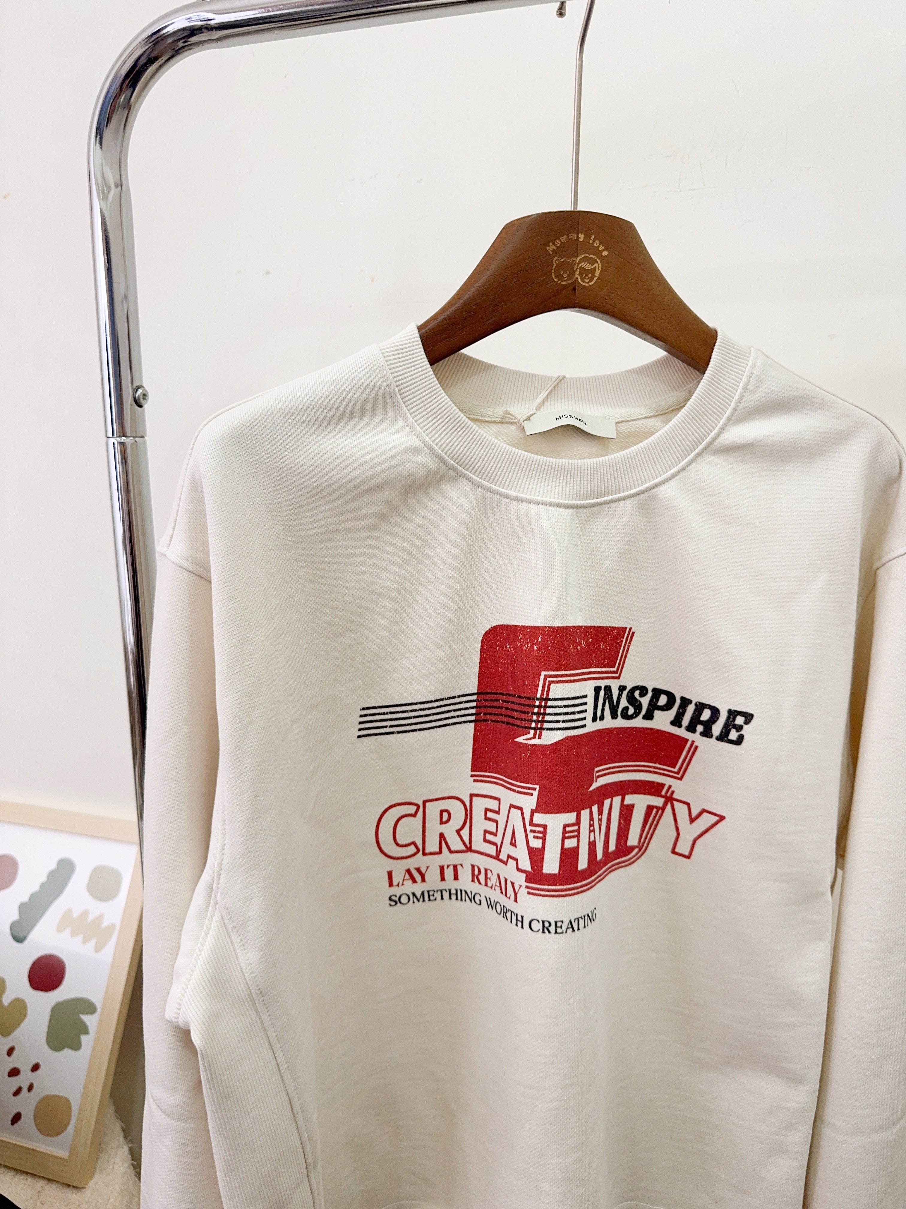 905美式不收邊厚磅大學Ｔ