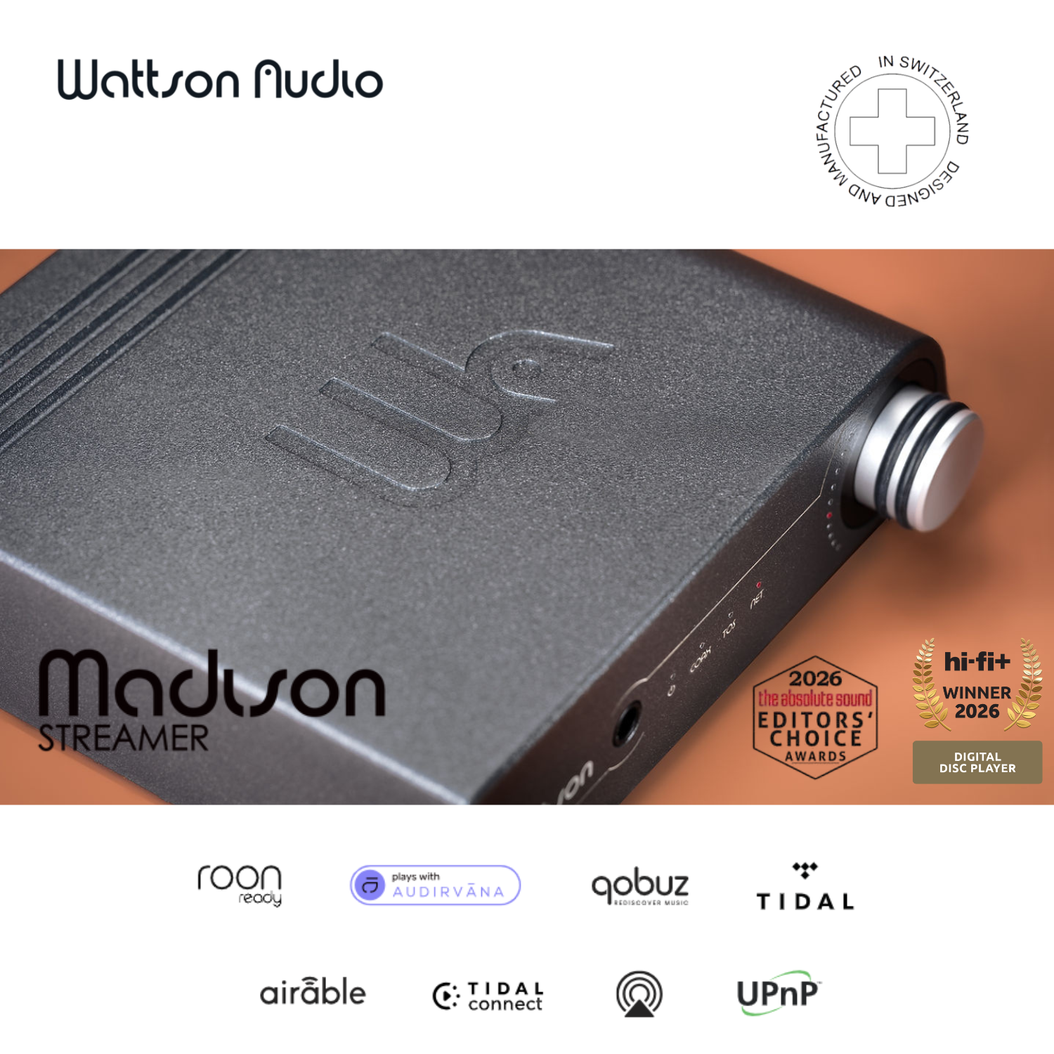 Wattson Audio Madison 串流解碼