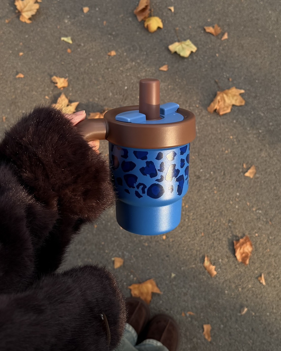 <豹歉了錢錢 單件免運🔥>BABLOV 豹紋 迷你 大容量 冰霸杯 610ml 四色