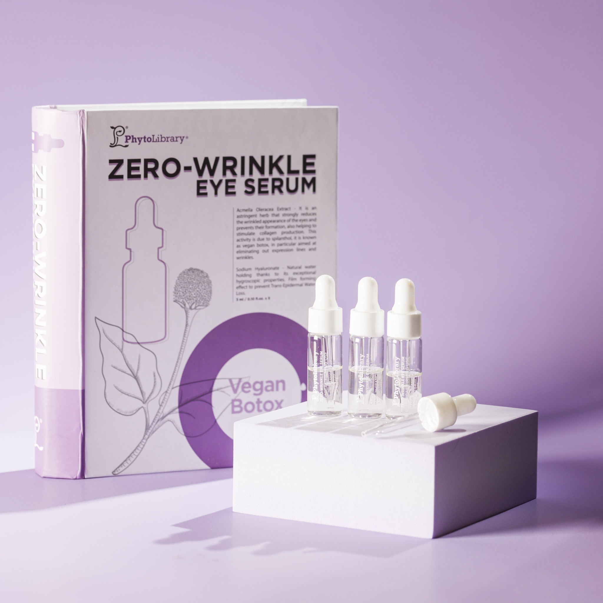Phytolibrary  ZERO-Wrinkle Eye Serum 零皺緊緻水凝眼部精華 (5支*3ml)