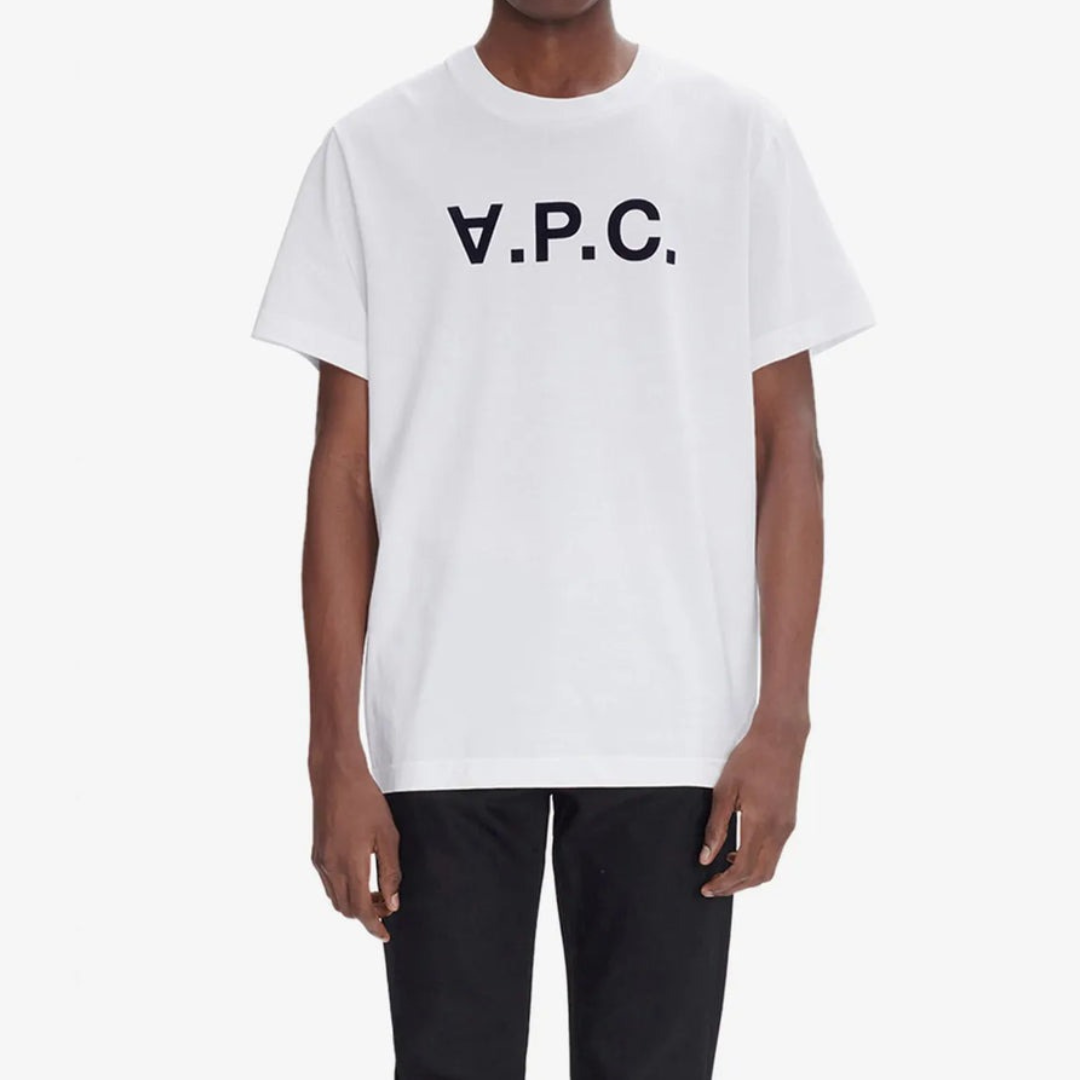 1FF0101-001 A.P.C. Standard Grand VPC T-Shirt White (SS26) #COHBM-M26384 (C-EU-E)