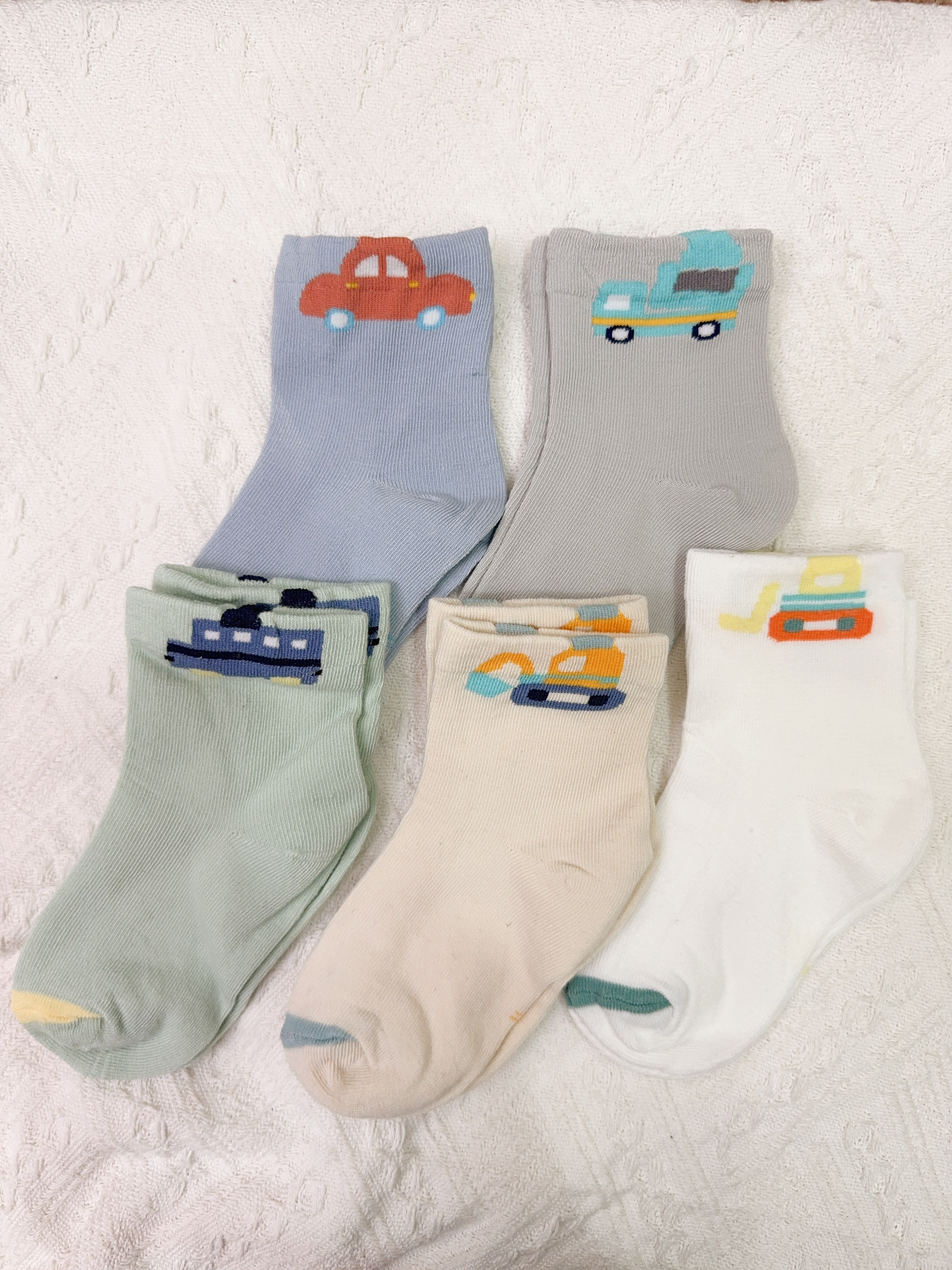 車車襪子組5入E24