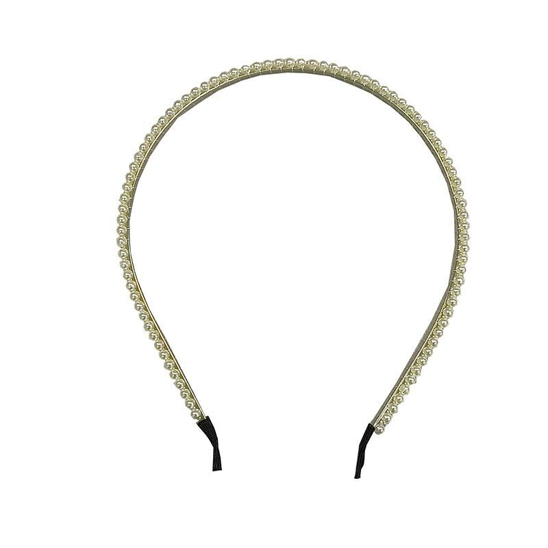 髮箍/珍珠風雙線