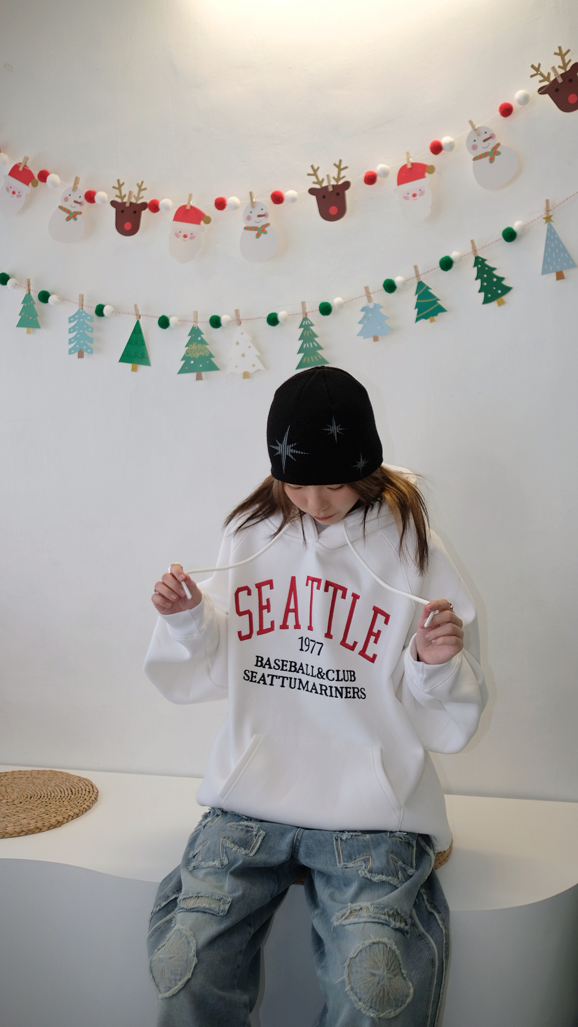 SW007 大字刺繡衛衣