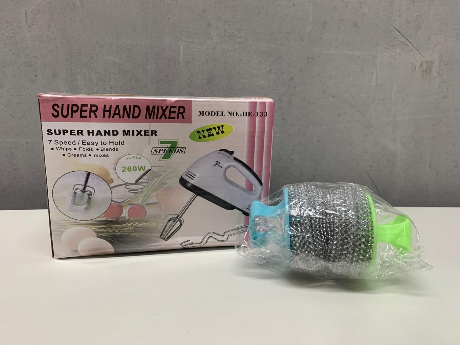 【直播】LL122402 電動打蛋器 (送清潔鑊刷2個)