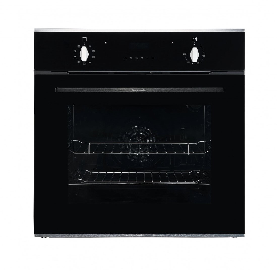 Baumatic    BMO613BL‧嵌入式多功能焗爐‧58公升‧香港行貨,原廠1年保養‧