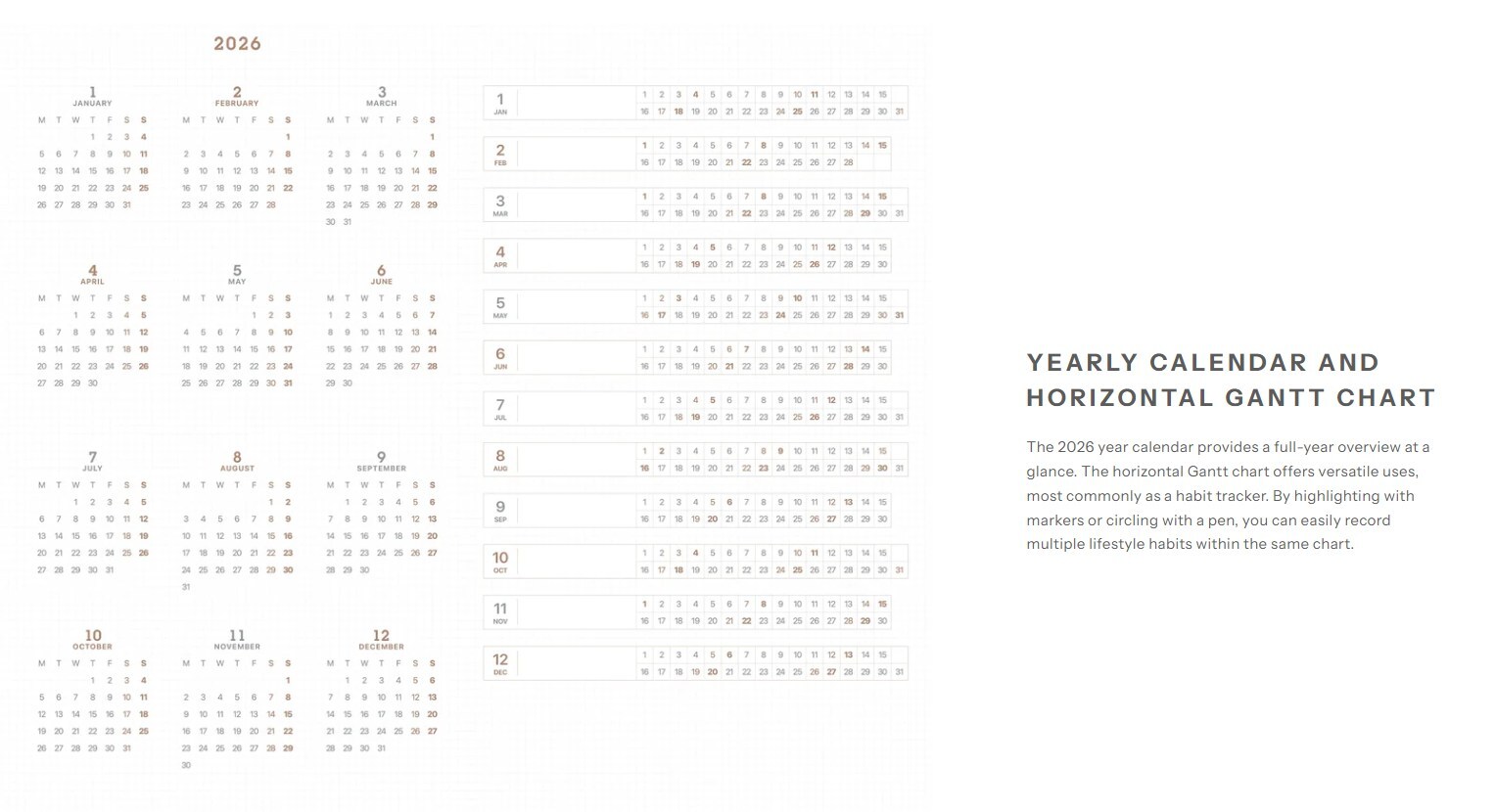 Take A Note 2026 - Slim Bi Weekly