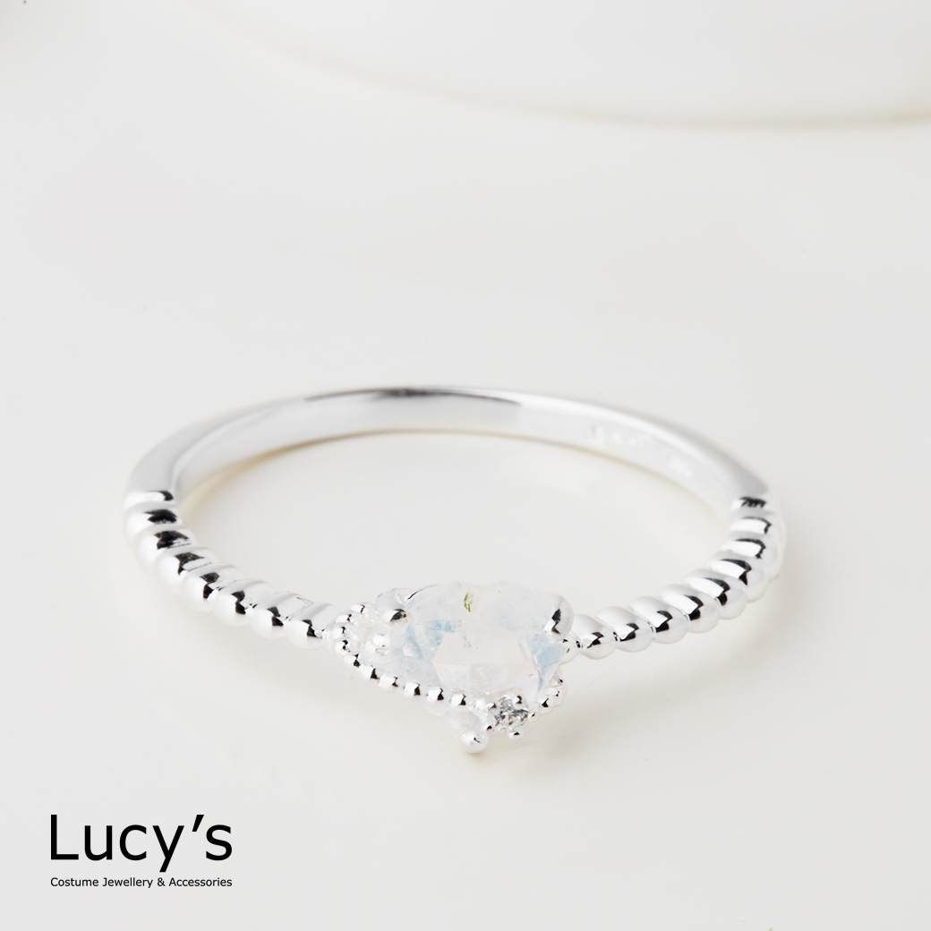 925純銀 純情月光 戒指 (115816)