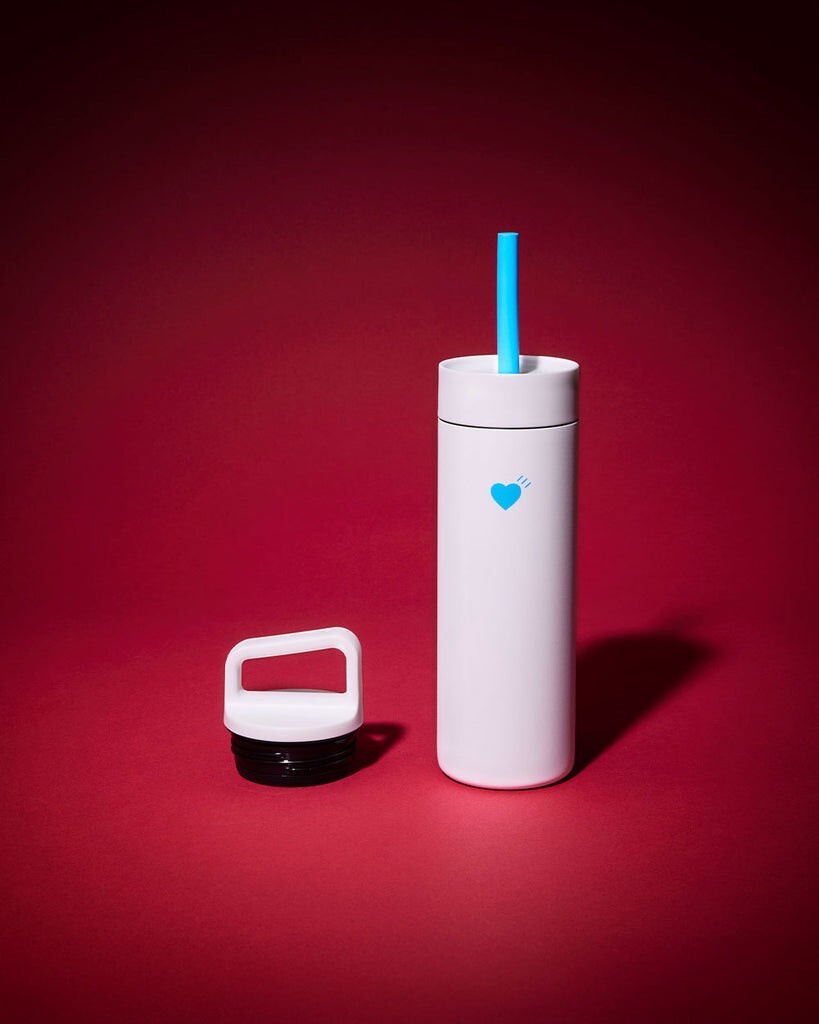 【預購】Blue Bottle Coffee x Human Made 聯名款 吸管 保溫瓶 16OZ 473ML