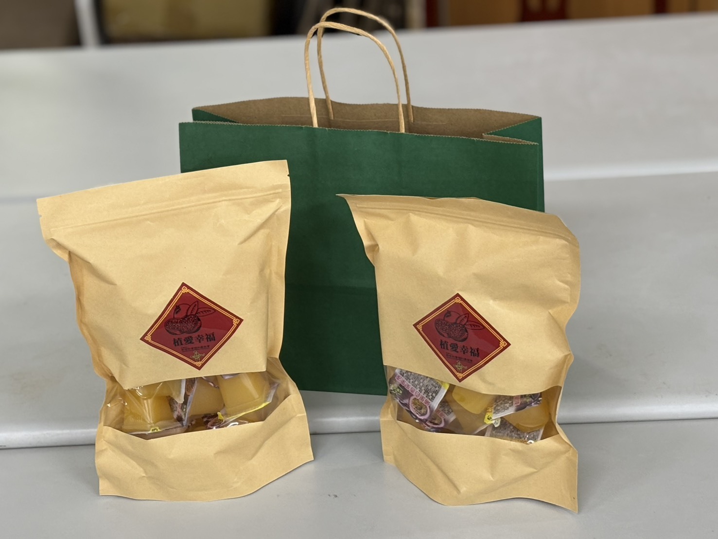 草屯院|【植愛幸福】年節百香果凍禮袋組（2入/組）