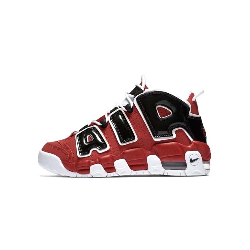 Nike Air More Uptempo Bulls Hoops Pack GS 大AIR 紅黑 女鞋 大童 415082-600 [台灣現貨]