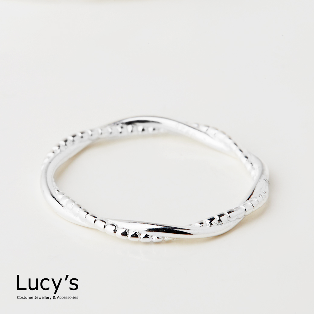 925純銀 纏繞 尾戒 (126327)