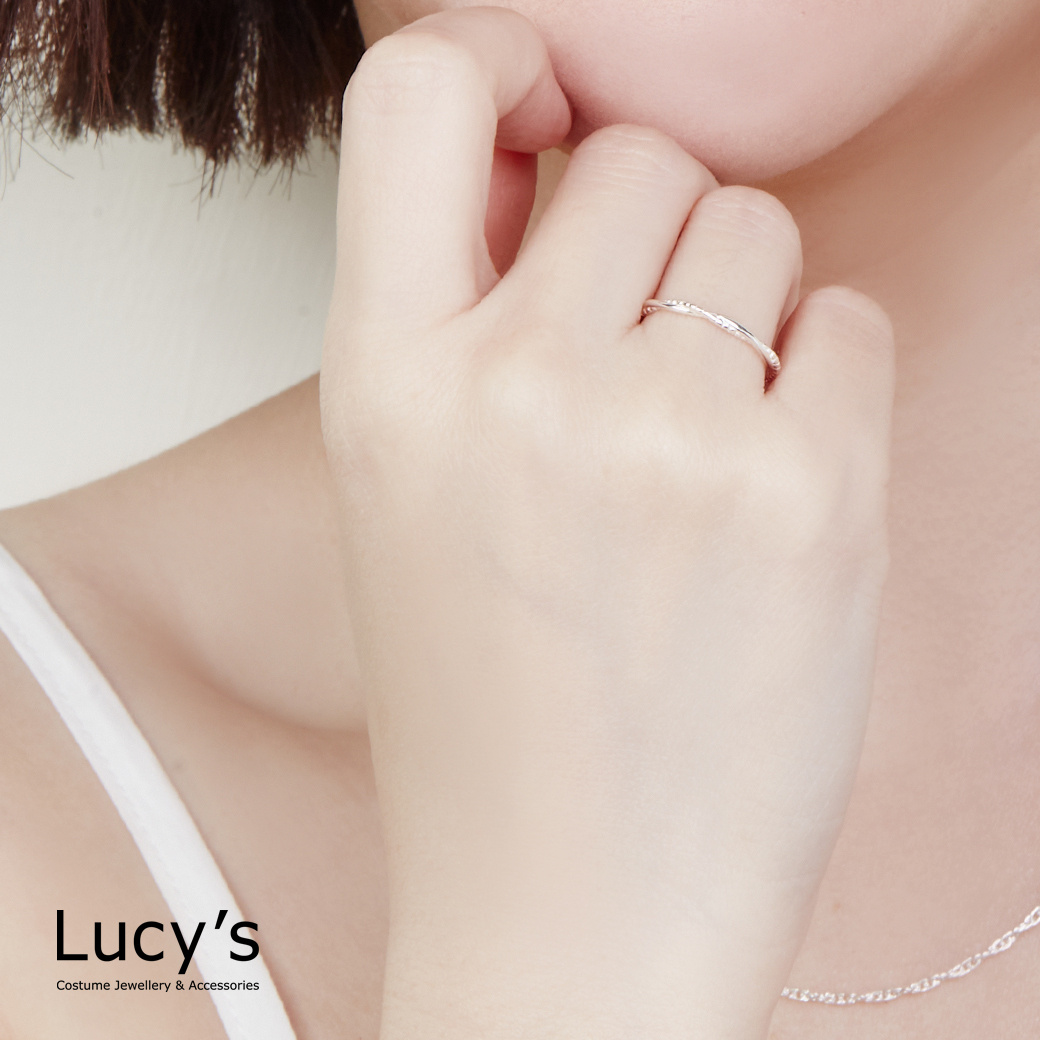 925純銀 纏繞 尾戒 (126327)