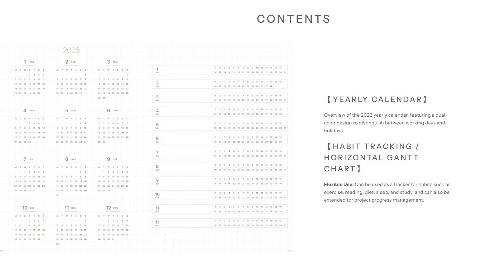Take A Note 2026 - B6 Planner