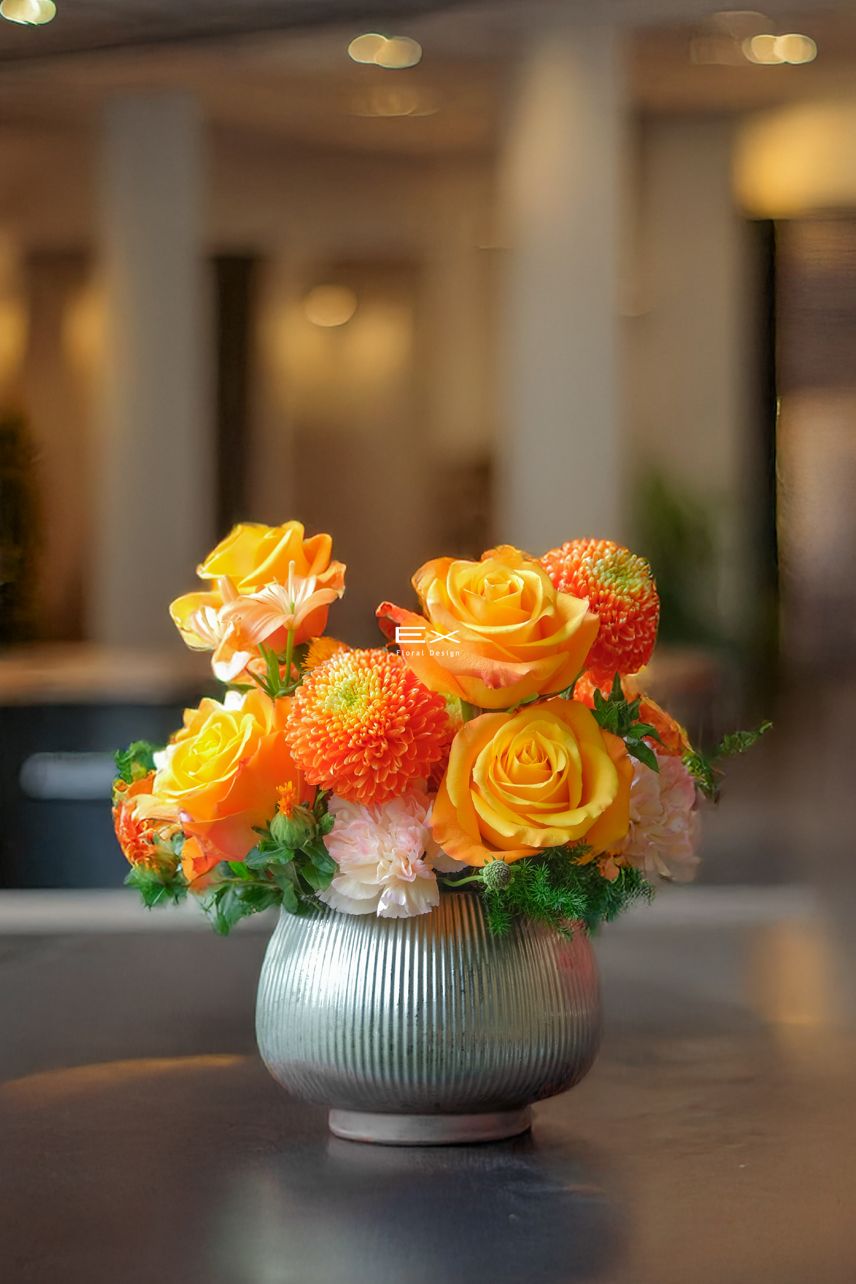 銀風絮 Silver Breeze Bloom｜桌花送禮