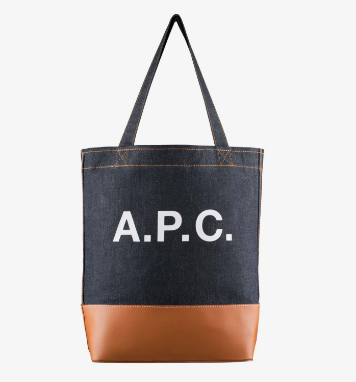 1FF0101-024 [A.P.C.] Axel Tote Bag Caramel (SS26) #COHLO-M61444_CAF (B-EU-E)