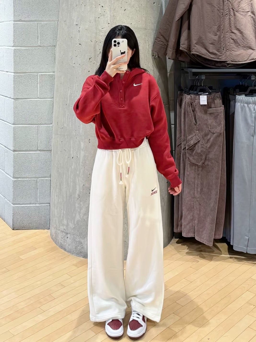 NIKE 馬年限定 綁帶 棉褲 套裝 女款