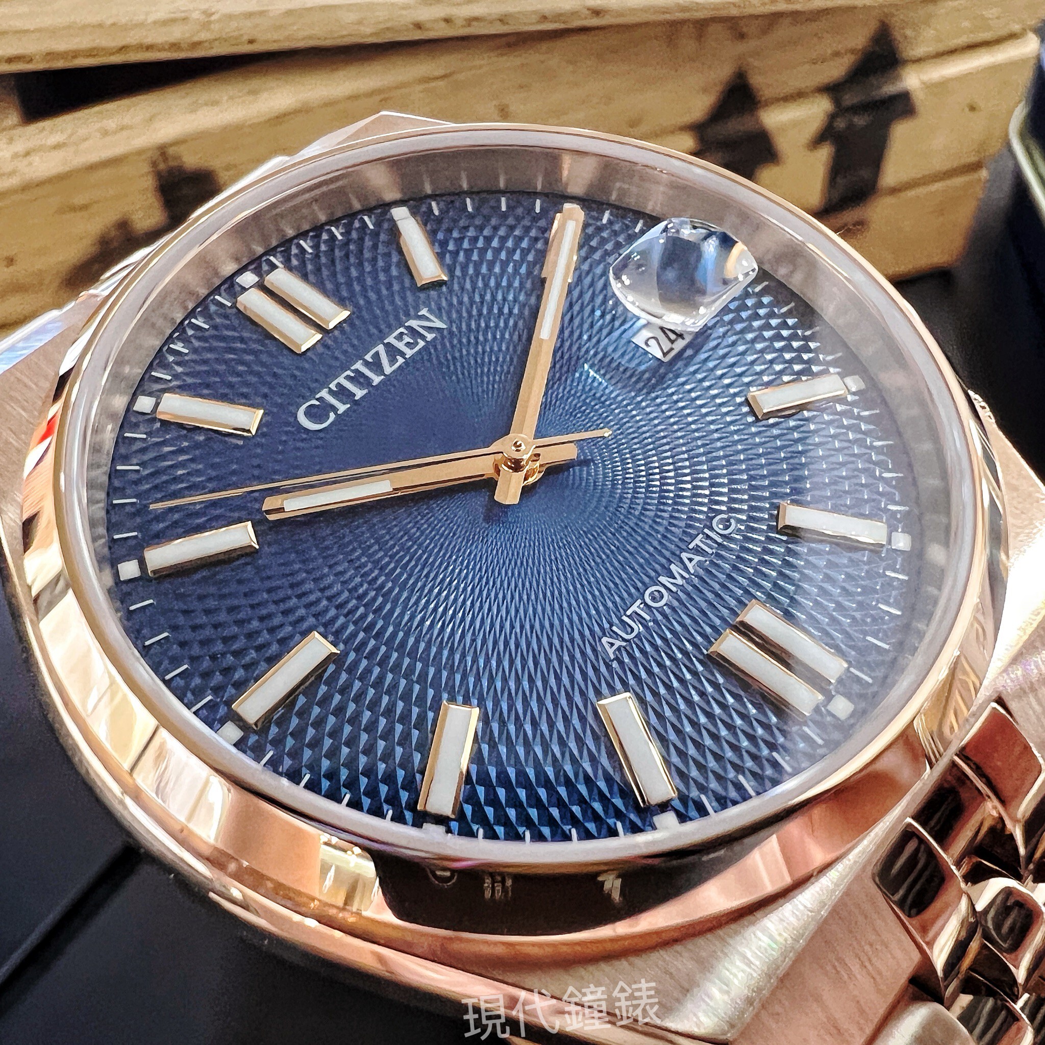 【CITIZEN 星辰】Mechanical 豪放自信機械男腕錶 NK0023-57L 40mm 現代鐘錶