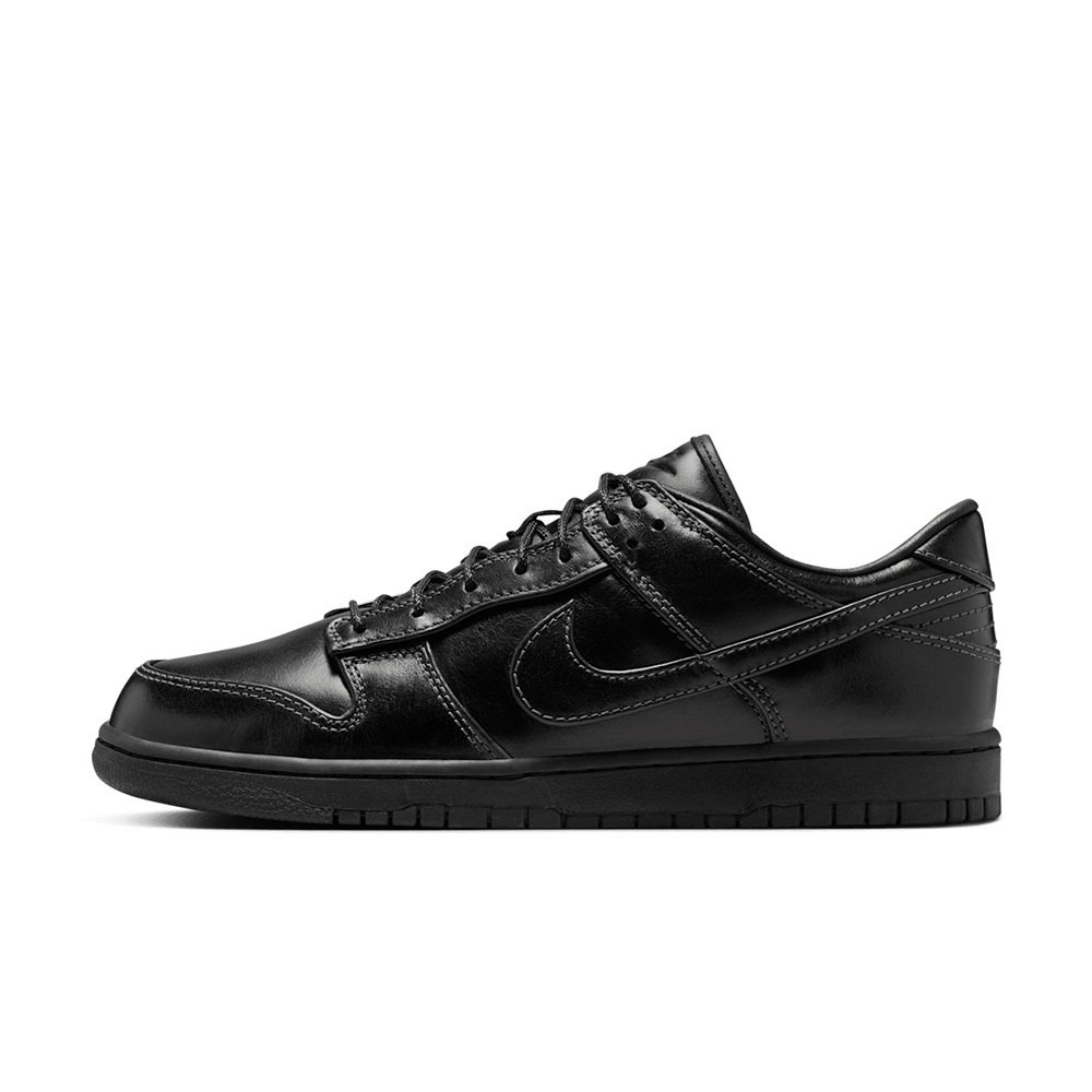 Nike Dunk Low Retro Premium Black 黑皮革 拋光 皮內襯 休閒鞋 運動鞋 男鞋 IQ3342-001