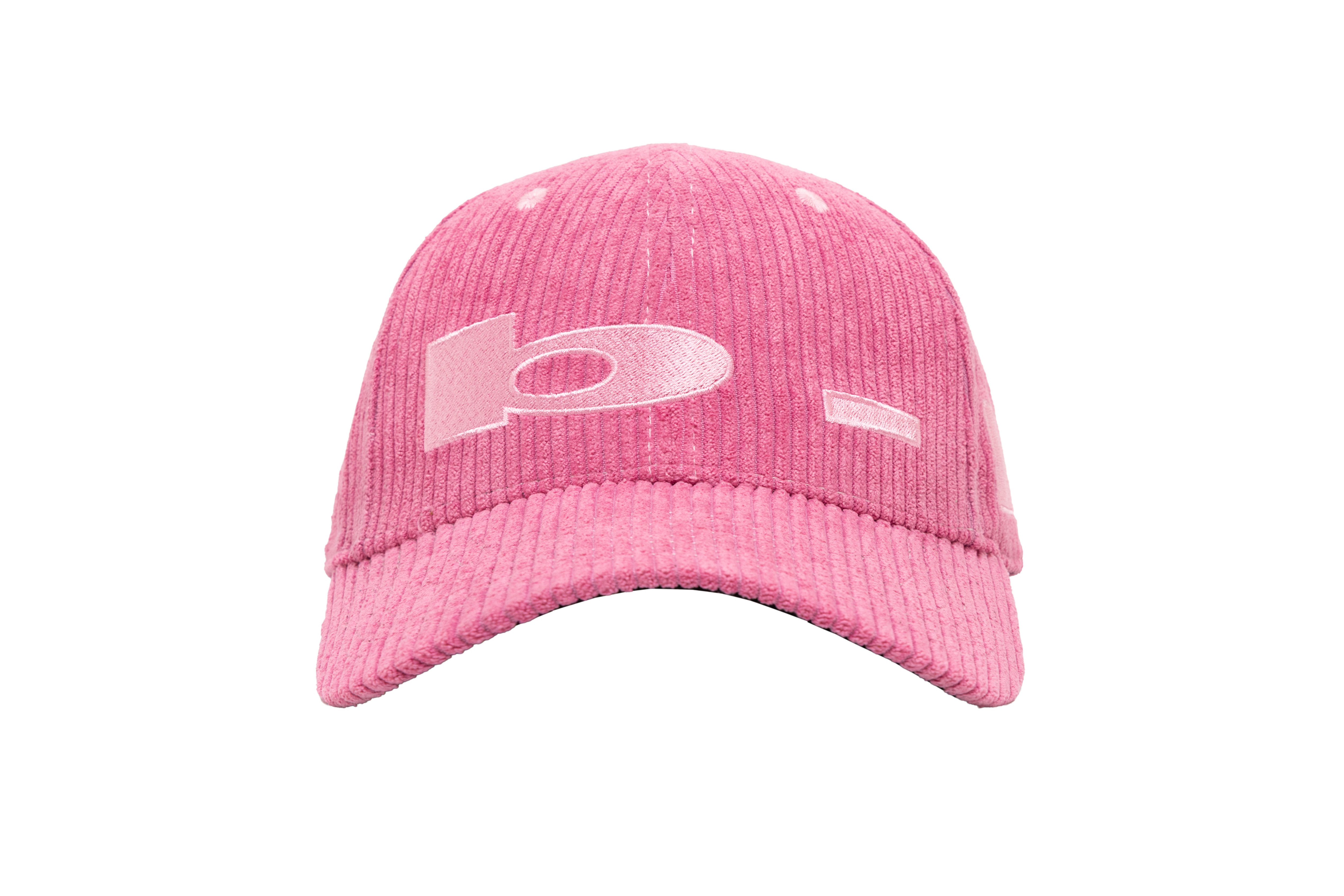b.Eautiful “b.E Low Hatt" (Pink Corduroy / Soft Pink)