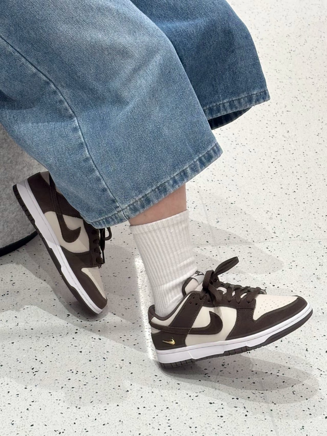 NIKE DUNK LOW 深棕 小金勾