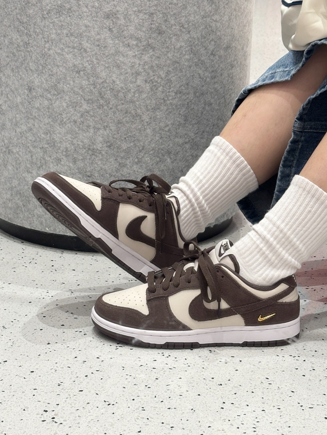 NIKE DUNK LOW 深棕 小金勾