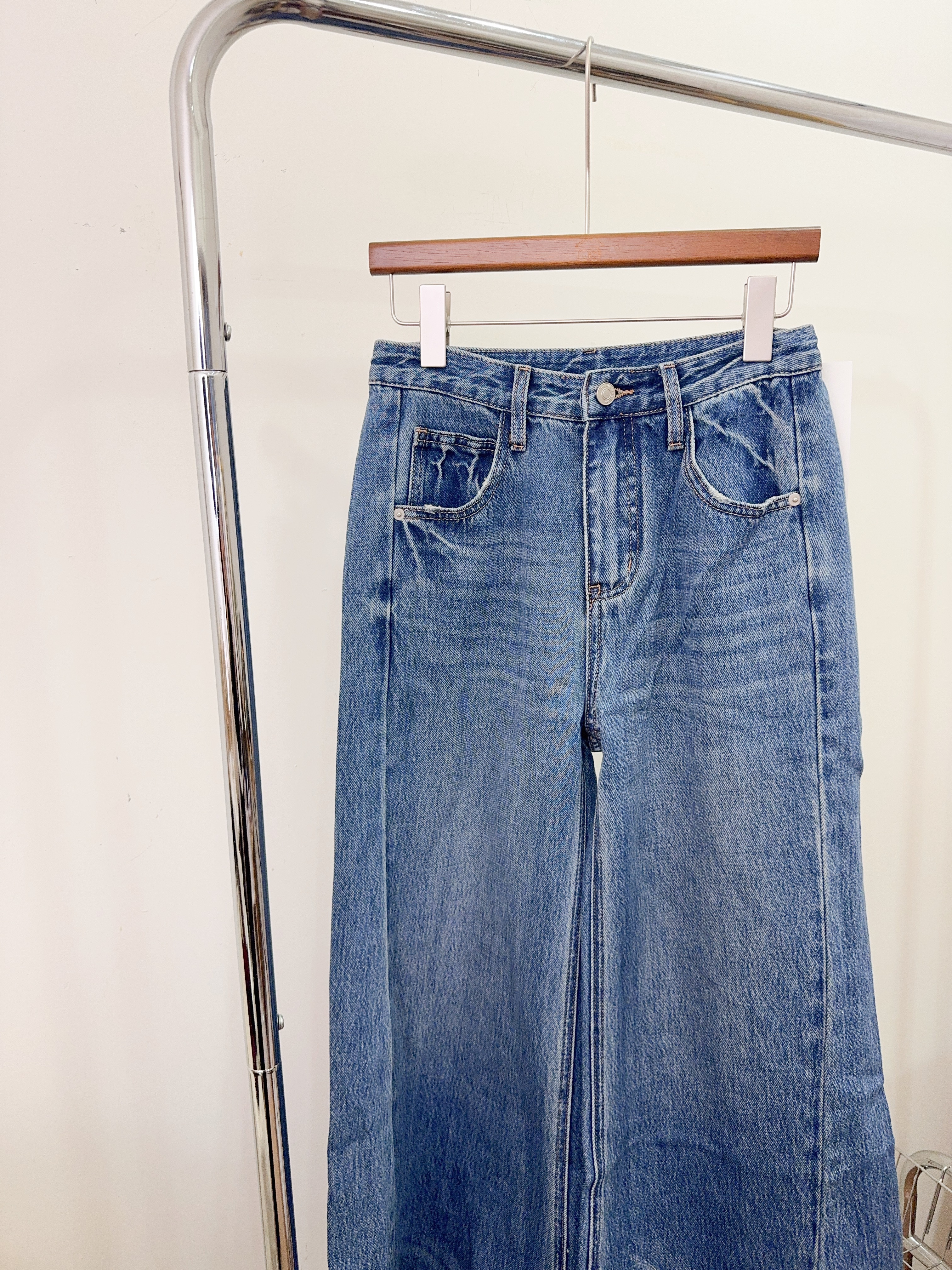 C83702版型好看的牛仔褲不好找S-L(附皮帶）