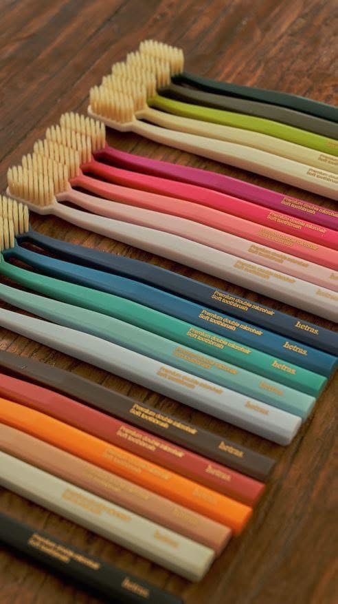 【韓國連線】HETRAS 油漆桶馬卡龍色牙刷 HETRAS