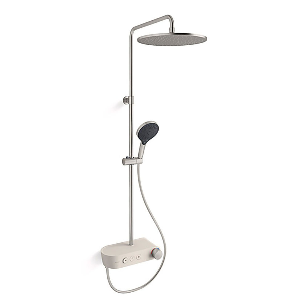 KOHLER Fluence恆溫淋浴花灑 羅曼銀K-38055T-9-BN