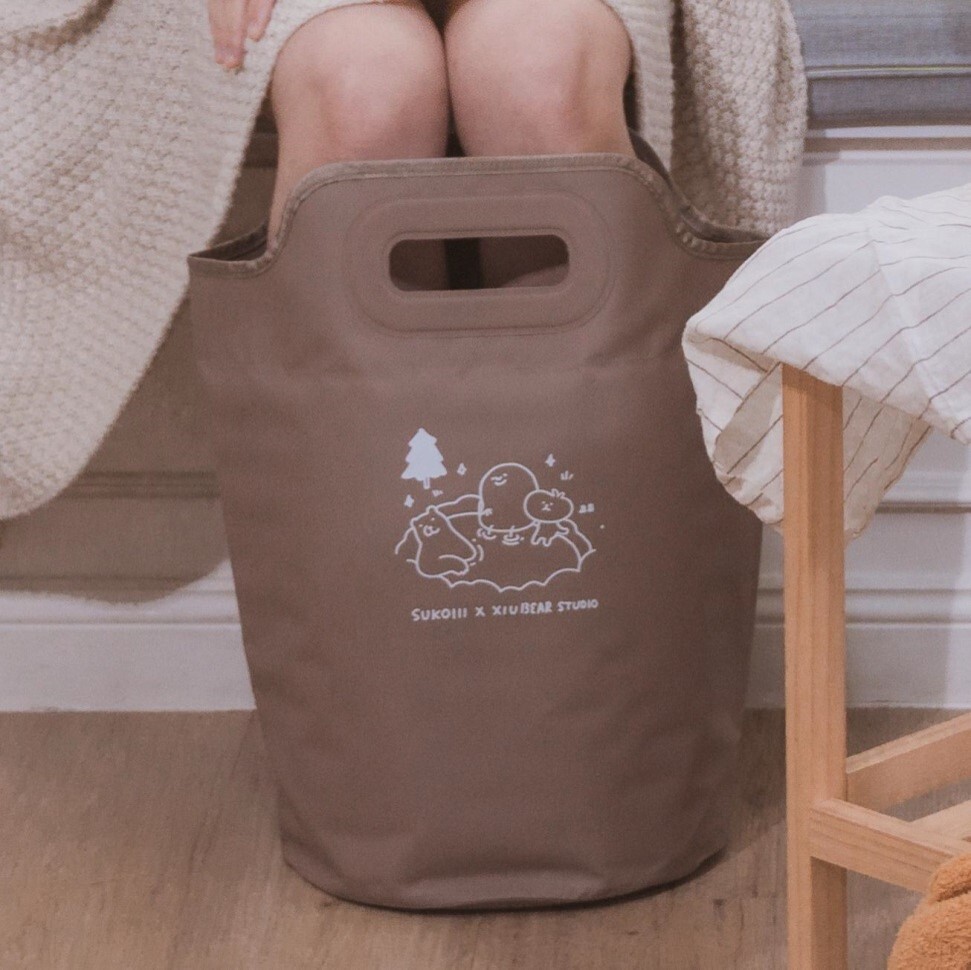 士林總會｜循環舒緩足湯袋｜咻咻熊聯名款+毛巾