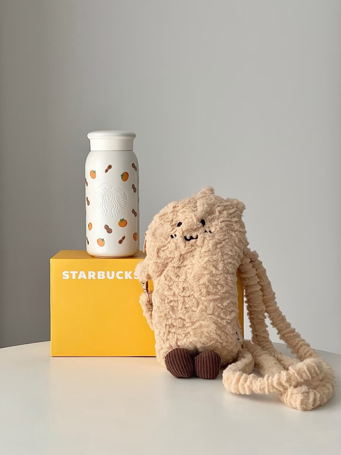 【預購】國外限定 Starbucks 星巴克 馬年限定 好事花生保溫瓶