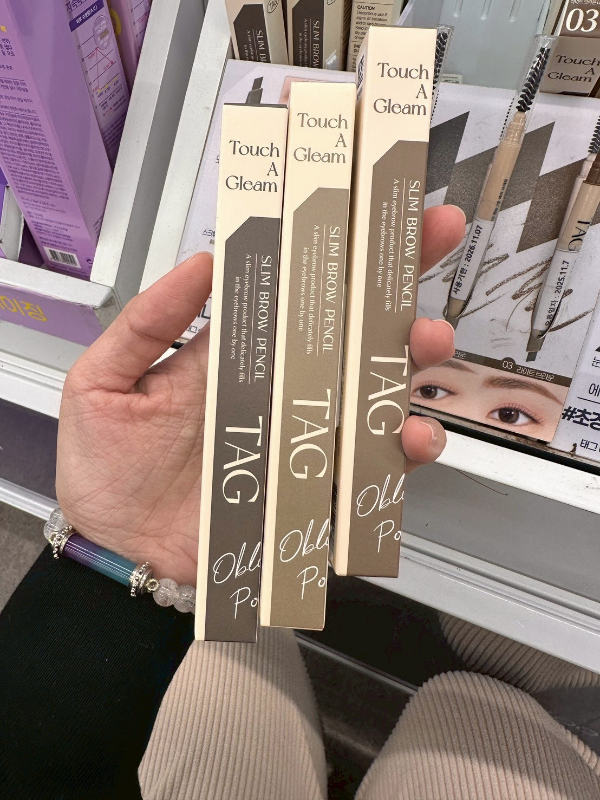 韓國 TAG Touch A Gleam 極細雙頭眉筆