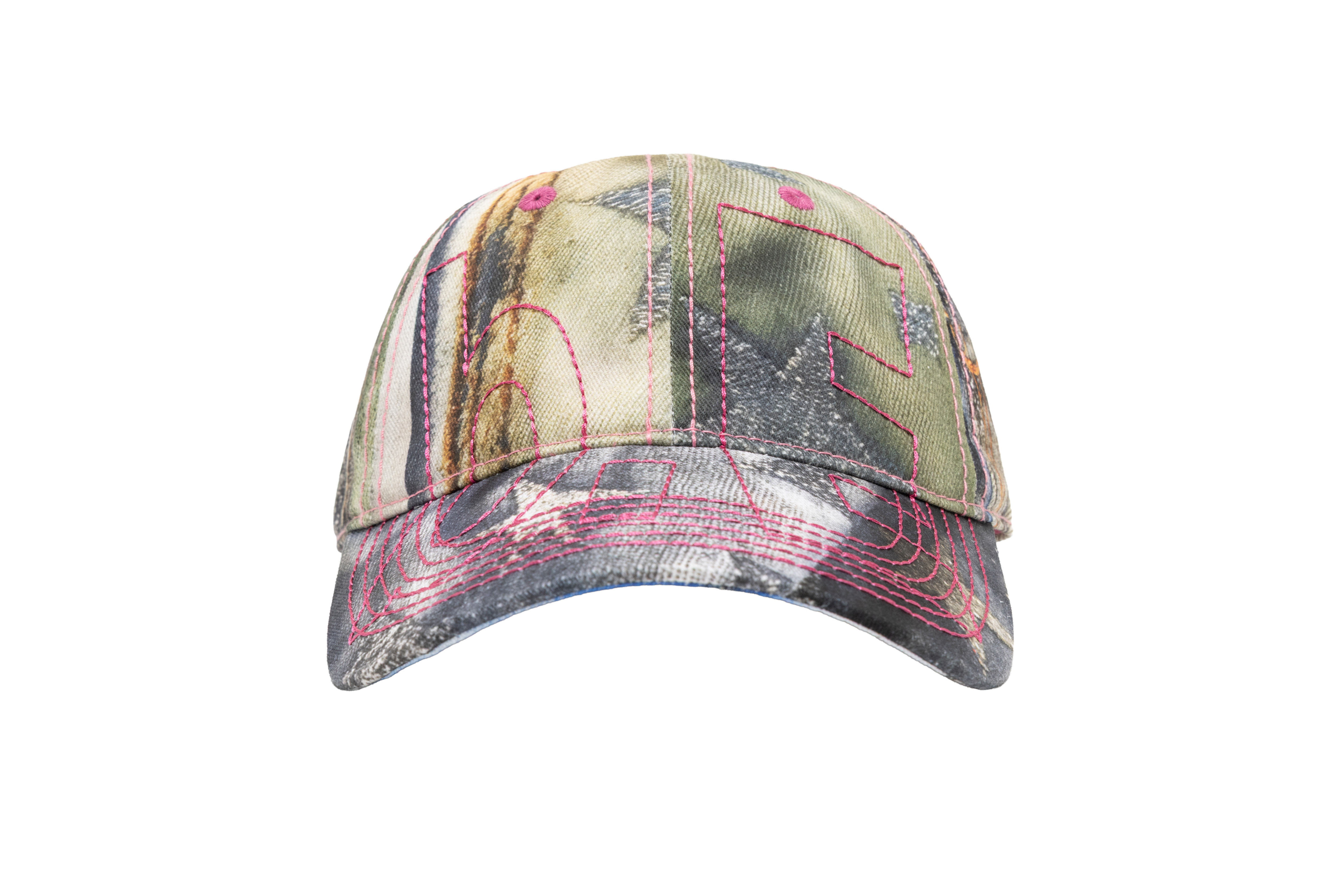 b.Eautiful "Vapor 6 Panel Hat" (Star Denim / Pink)