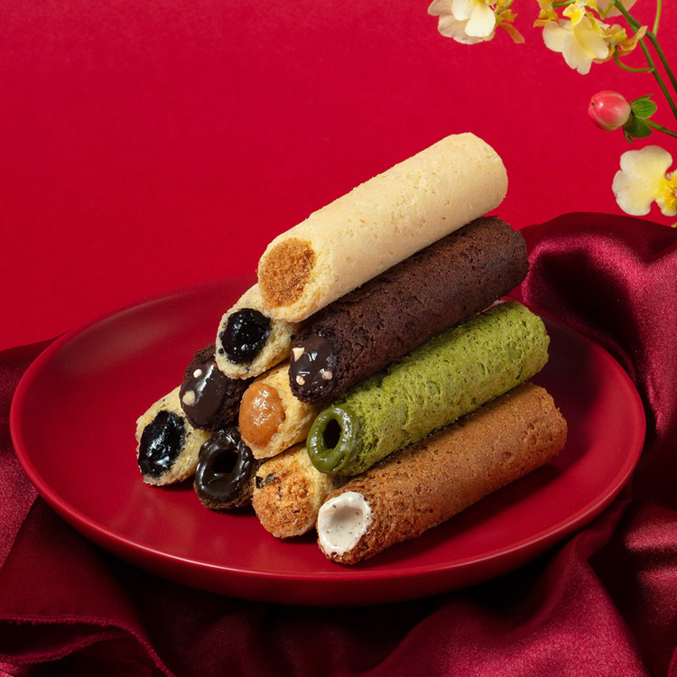 【青鳥旅行】春光躍影Ｄ－綜合蛋捲禮盒24入 (2026新年禮盒預訂)