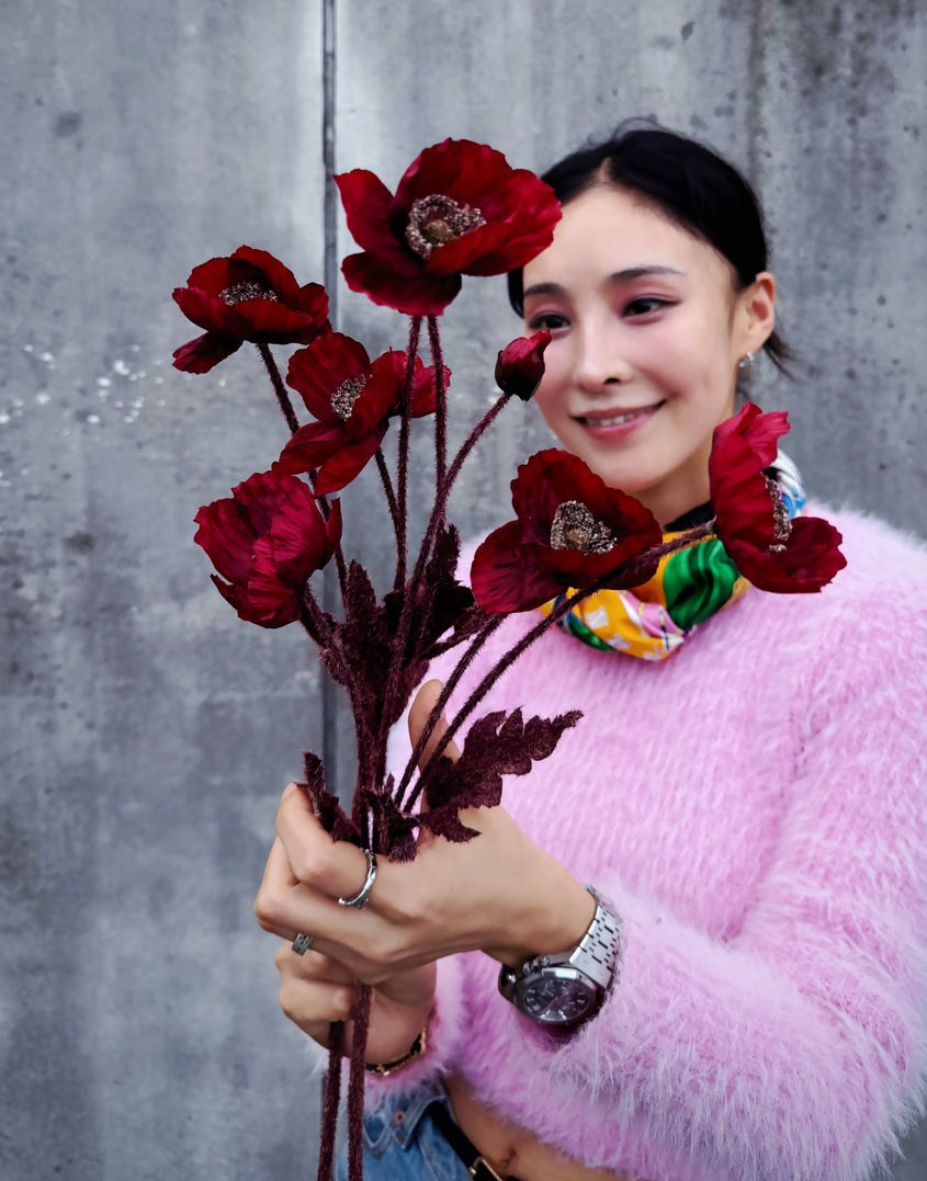 擬真虞美人（三色）