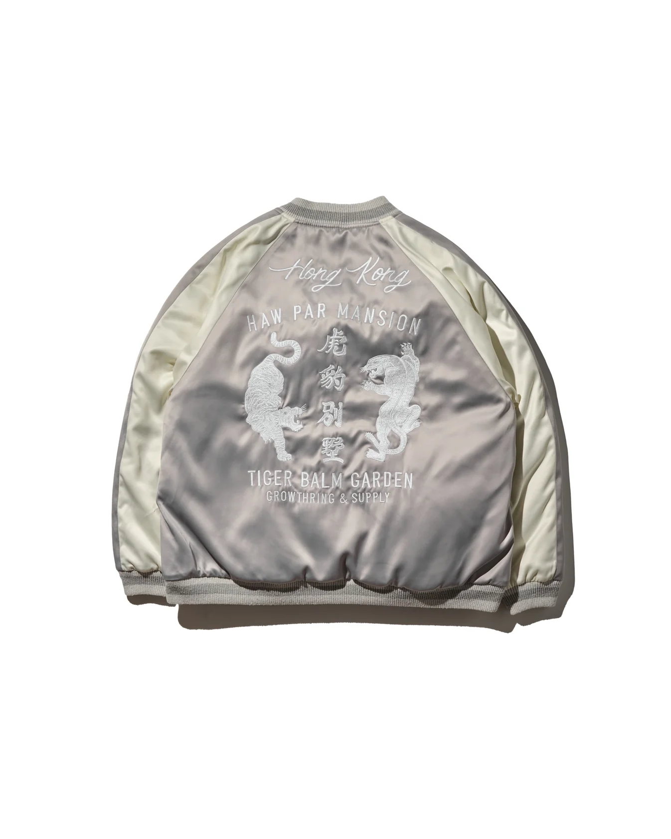 GRS SIGNATURE SOUVENIR JACKET / SLIVER & DIM GREY JK-0009-GY