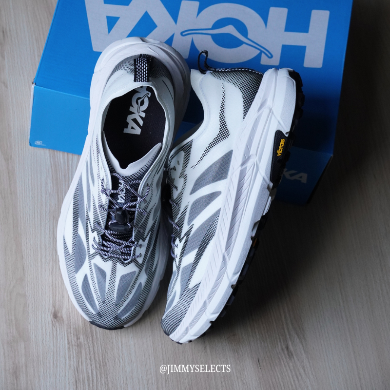 ✨HOKA Mafate Speed 4 LITE 白黑 越野跑鞋 厚底登山鞋 戶外慢跑 男女同款July25