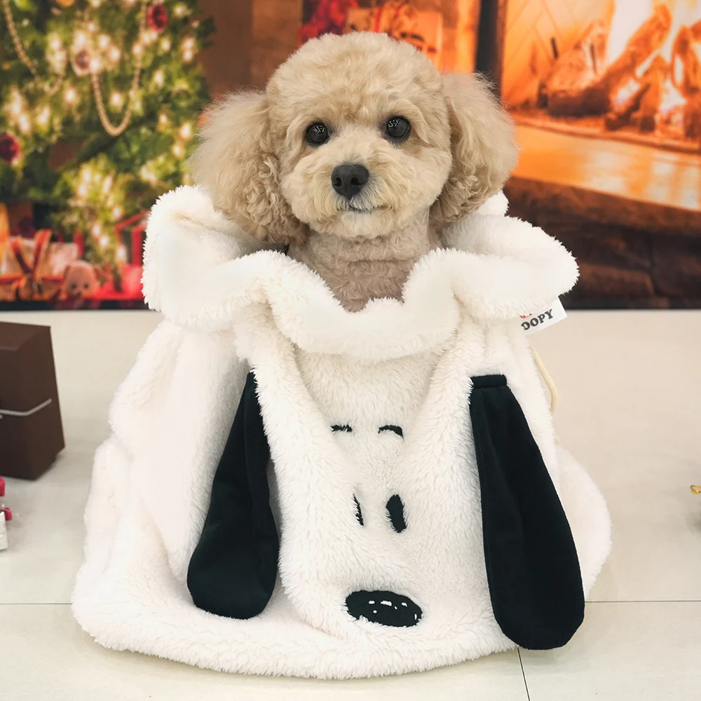 Parisdog - 史努比多功能寵物絨毛暖暖袋