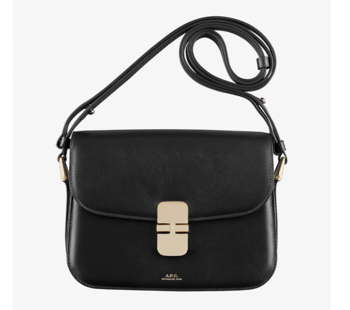 1FF0101-075 A.P.C. Grace Small Bag In Smooth Calfskin Leather (SS26) #PXBMW-F61413_LZZ (B-EU-E)