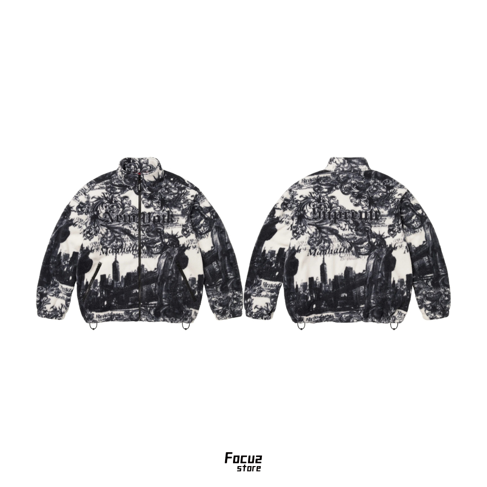 【Focus Store】現貨秒發 Supreme FW25 Week16 New York Fleece Jacket 毛毛外套 三色