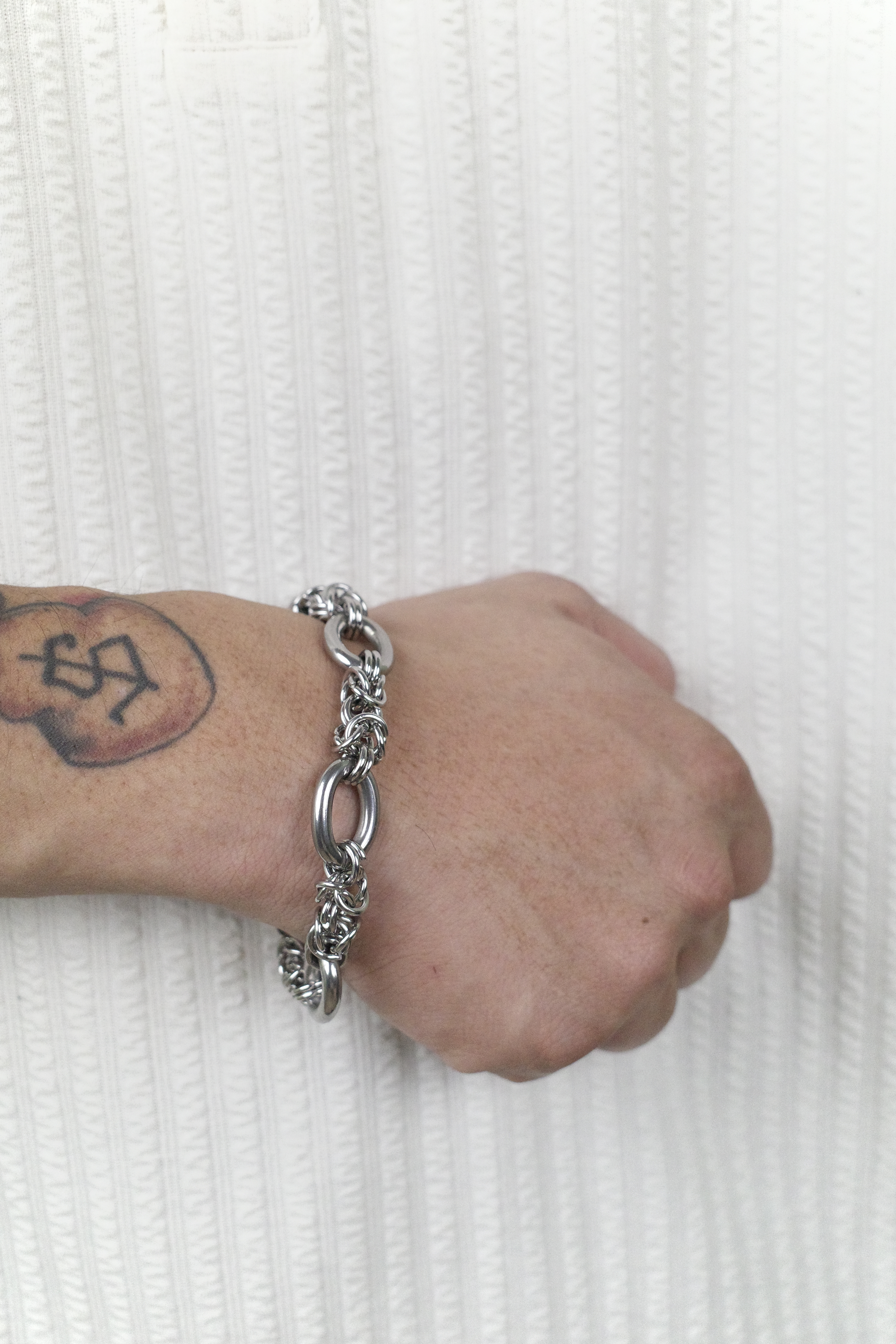 『Always_Good』粗細疊加 環形 手鏈