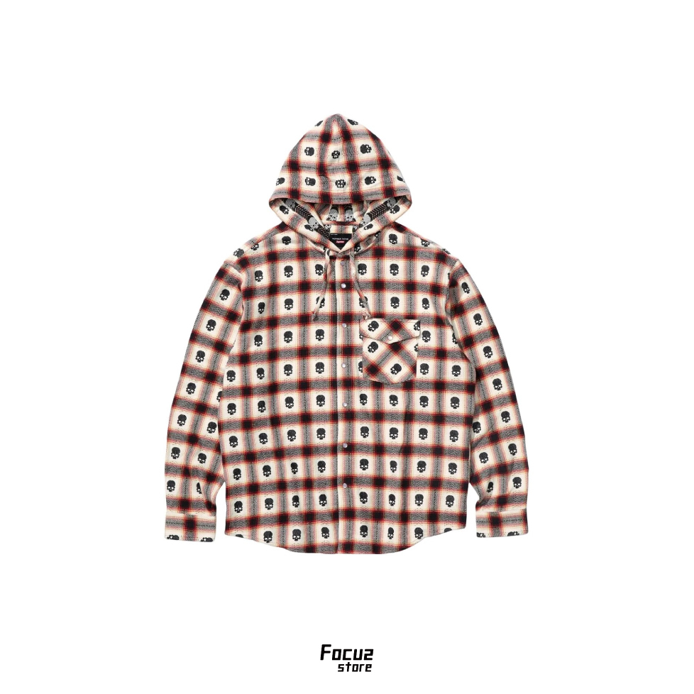 【Focus Store】預購 Supreme x Number (N)ine® FW25 Week16 Hooded Flannel Shirt 連帽襯衫外套 三色