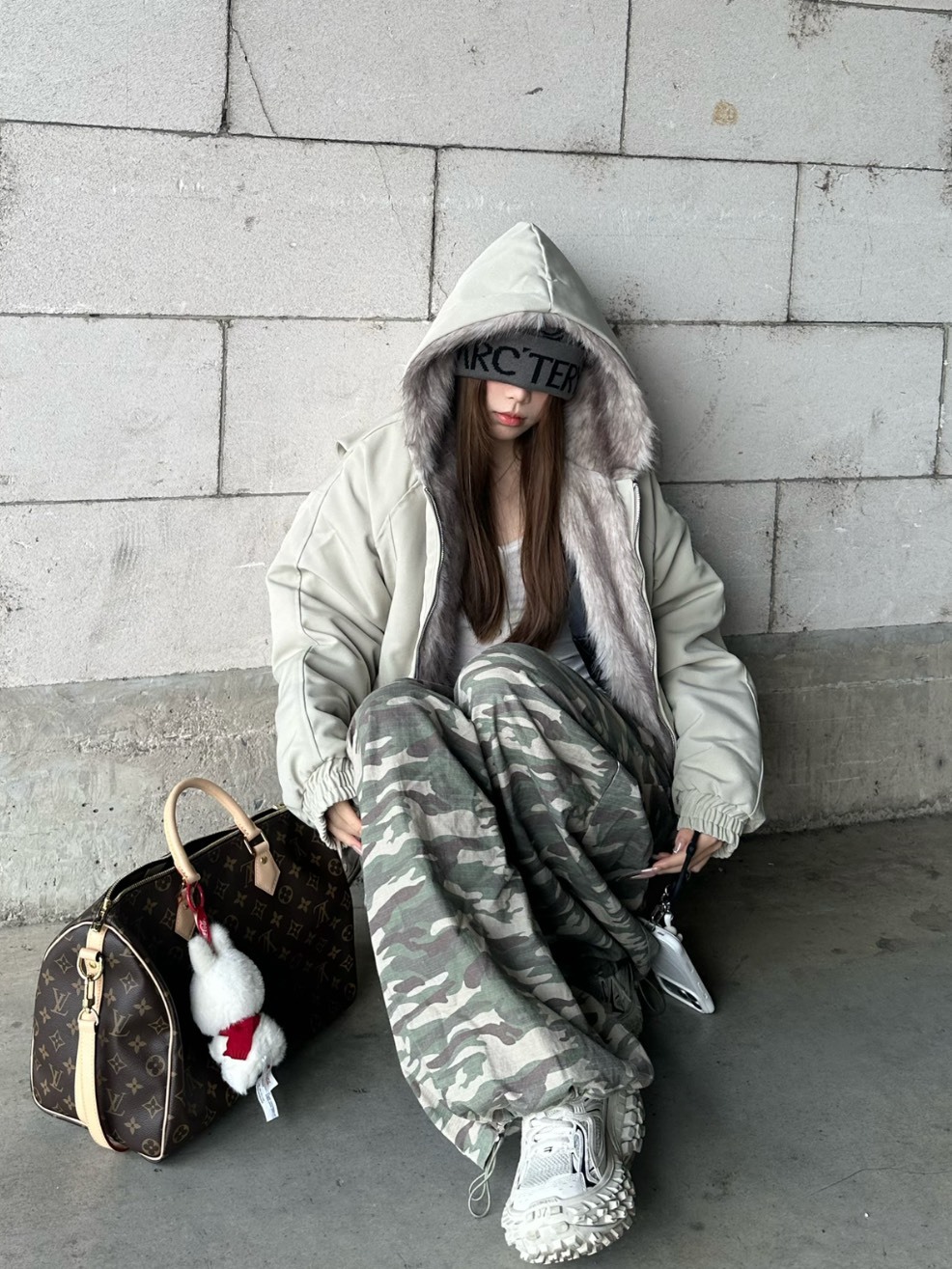 JASONWOOD 座山雕 毛領 棉外套