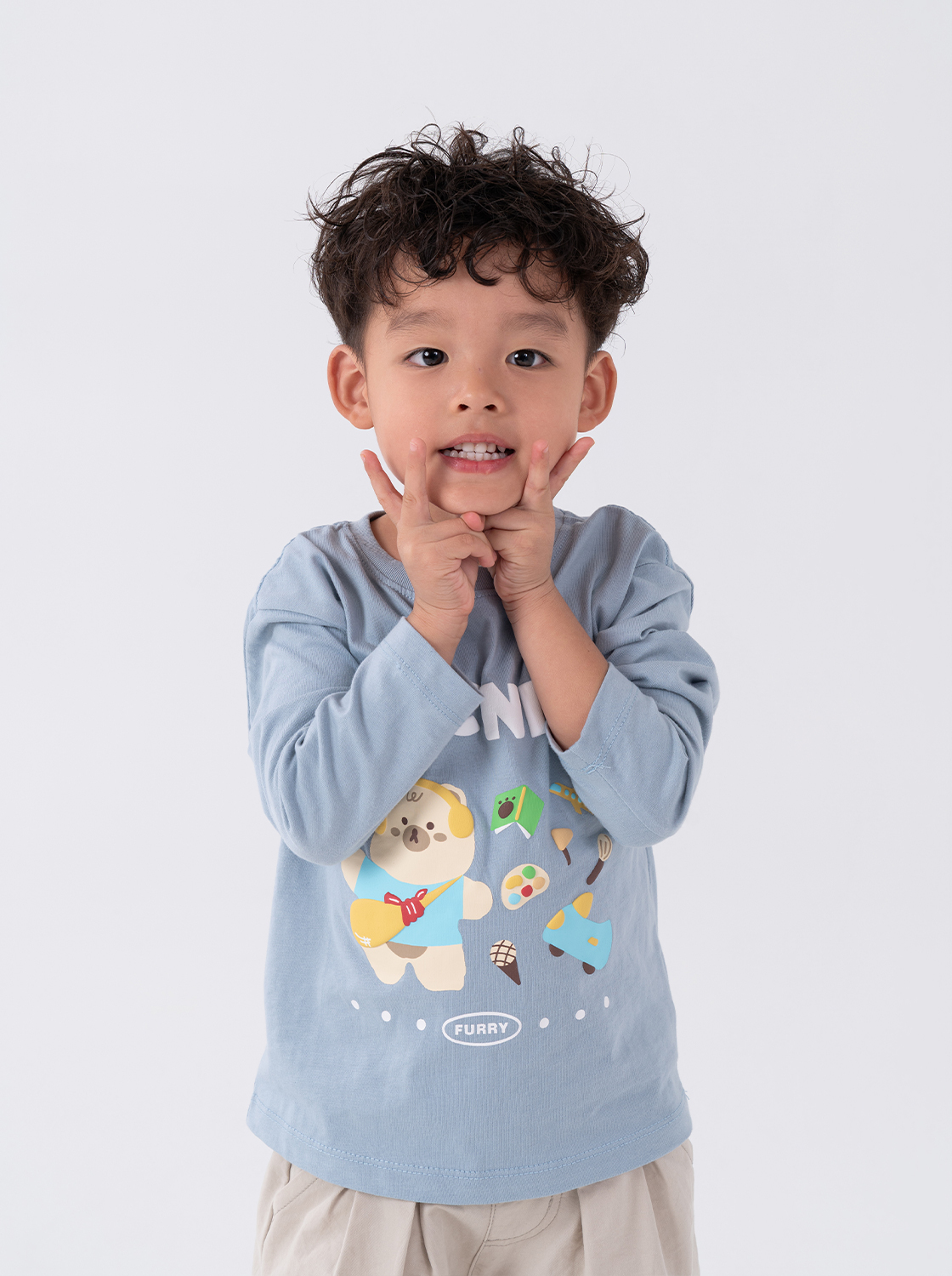 野餐派對薄長TEE【童裝】