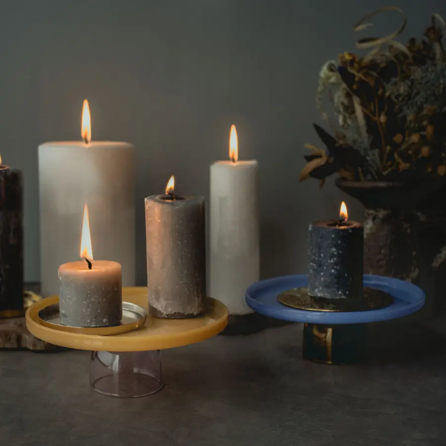 amabro-TWO TONE 蛋糕架，也可作為蠟質盤使用，增添空間神秘氛圍