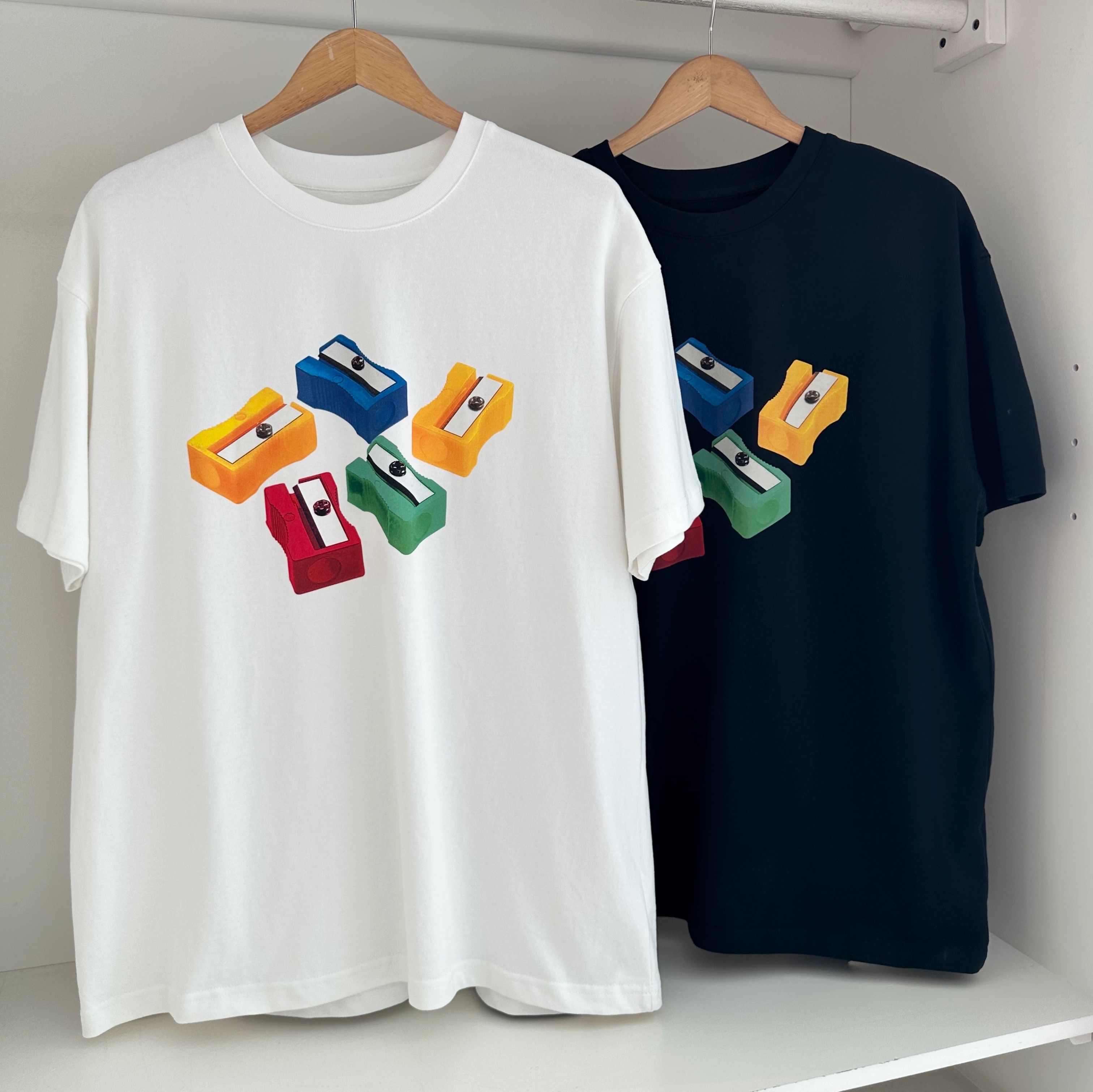 SHORT SLEEVE SHARPENER PRINTED OVERSIZE TEE