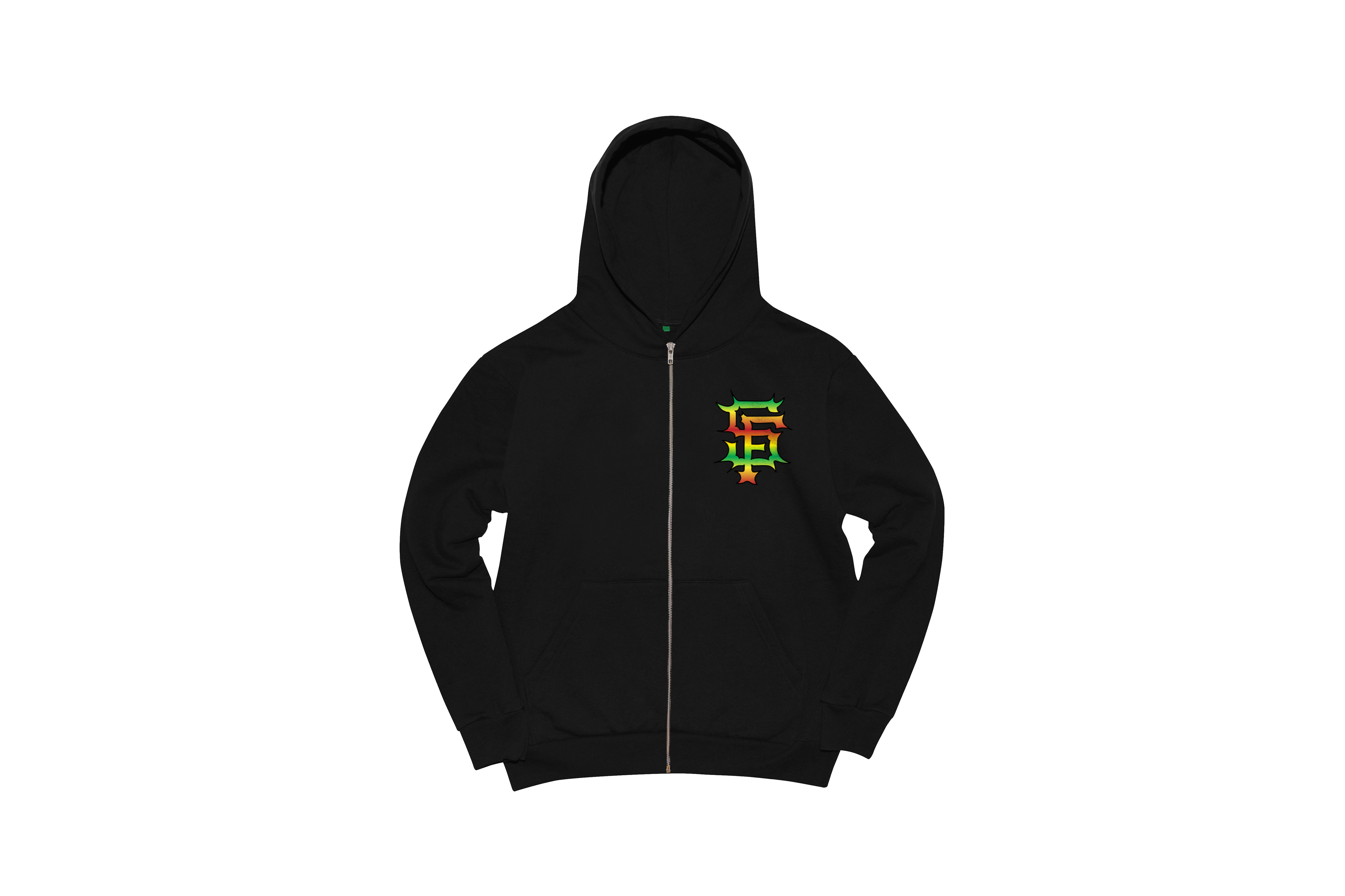 b.Eautiful "b.Eautiful x Sara Yukiko Mon Thizzed SF Zip Up Hoodie" (Black)